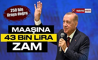 Erdoğan'ın maaşı yine katlandı, tam 43 bin lira zam