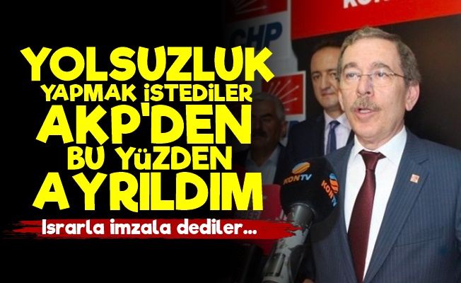 'AKP Yolsuzlukların Partisidir'