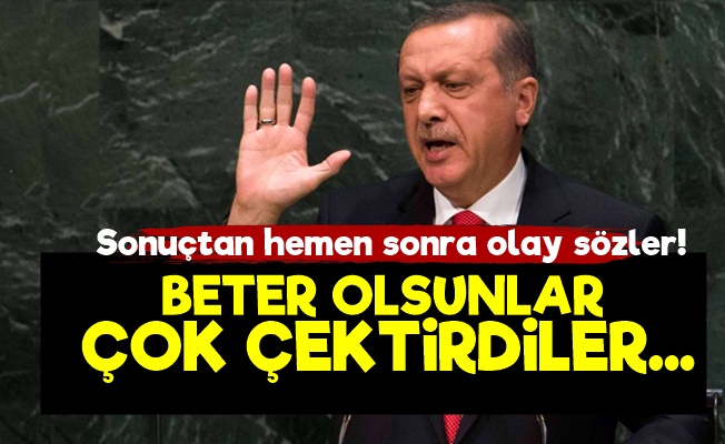 'Beter Olsunlar. Çok Çektirdiler…'