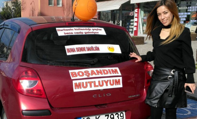 'BOŞANDIM, MUTLUYUM…'