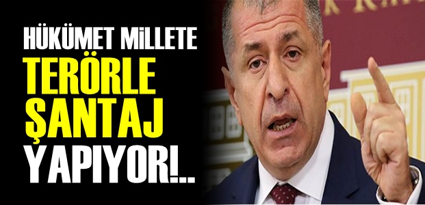 'BU AÇIK BİR ŞANTAJDIR…'