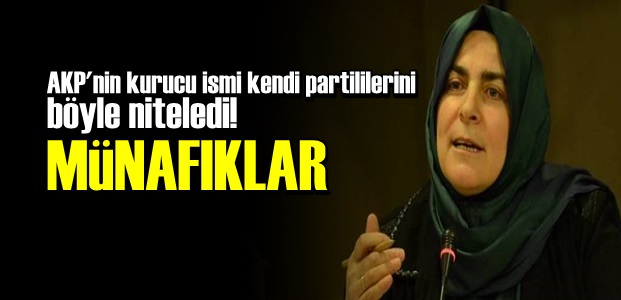 'BUNUN ADI MÜNAFIKLIKTIR…'