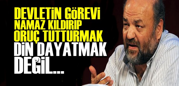 İhsan Eliaçık: “Devletin Görevi Namaz Kıldırmak Değil, Adaleti Sağlamaktır!”