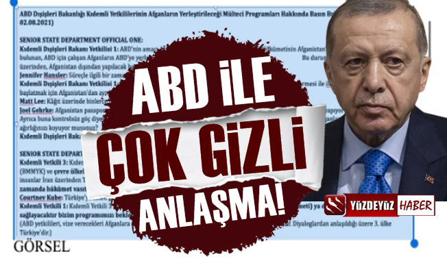 'Erdoğan, ABD İle Gizli Anlaşma Yaptı' Deyip Tutanağı Yayımladı