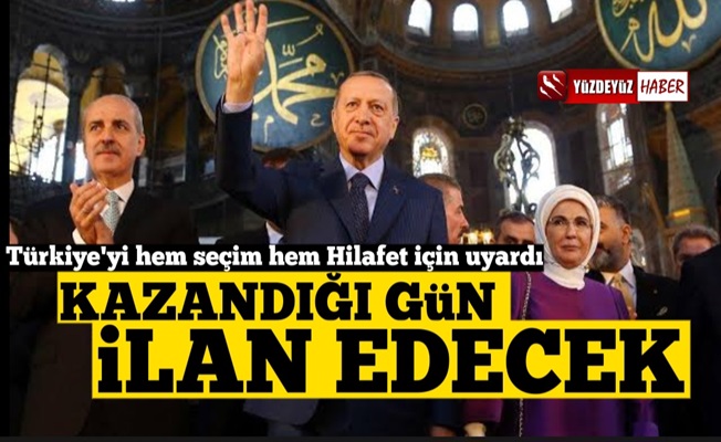 'Erdoğan seçimi kazanırsa Hilafeti ilan edecek çünkü…'