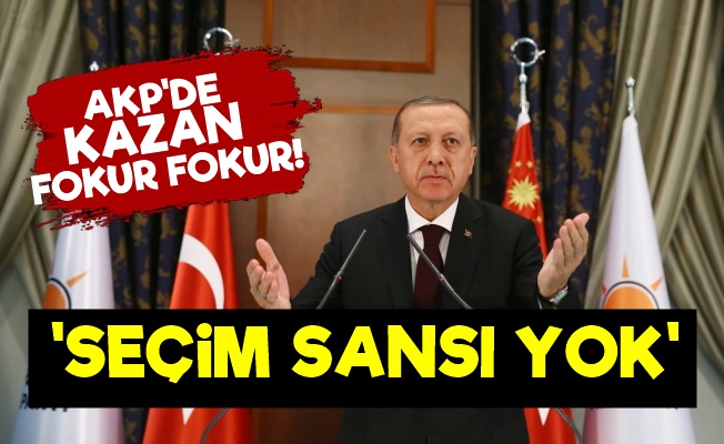 'Erdoğan'ın Seçim Şansı Yok'