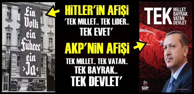 'EVET'ÇİLERİN AFİŞİ ŞOKE ETTİ!..