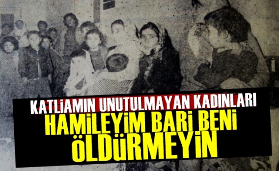 'Hamileyim Bari Beni Öldürmeyin'