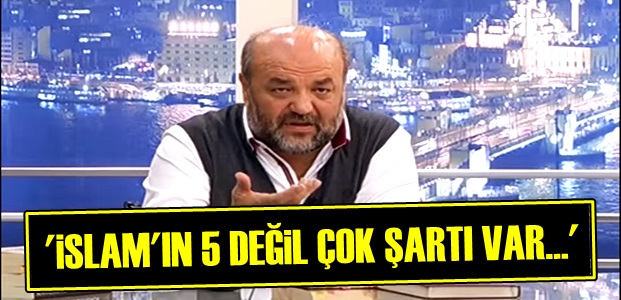 İhsan Eliaçık: “İslam’ın 5 Şartı Var Demek, Dini Daraltmaktır!”