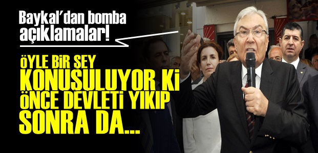 'ÖNCE DEVLETİ YIKIP SONRA…'