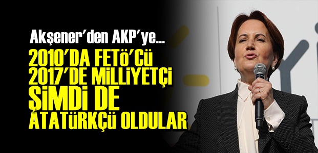 'ŞİMDİ DE ATATÜRKÇÜ OLDULAR.. YERSEN'