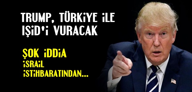 'TRUMP, TÜRKİYE İLE IŞİD'İ VURACAK'