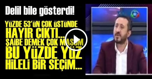 'YÜZDEYÜZ HİLE YAPTILAR! İŞTE KANITI…'