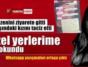 12 yaşındaki kızı taciz etti! Whatsapp yazışması ortaya çıktı