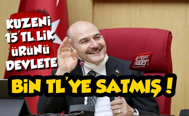 15 TL'lik Ürünü Devlete 1000 TL'ye Satmışlar