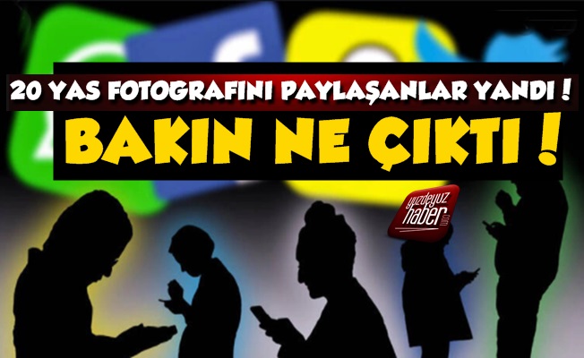 20 Yaş Fotoğrafı Paylaşanlar Yandı!