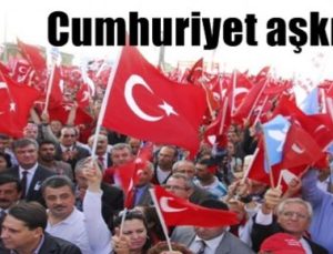 200 BİN İZMİRLİ MEYDANLARDAYDI