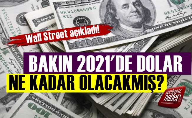 2021'de Doların Ne Kadar Olacağı Açıklandı!