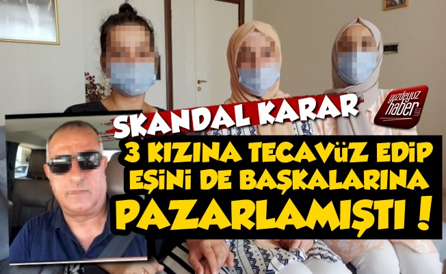 3 Kızına Tecavüz Eden Şahıs Hakkında Şok Karar!