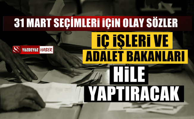 31 Mart seçimleri için 'hile' iddiası: İki bakanlık…