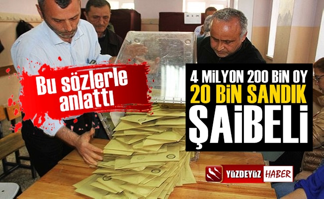 '14 Mayıs seçiminde 4 milyon 200 bin oy, 20 bin sandık şaibeli'