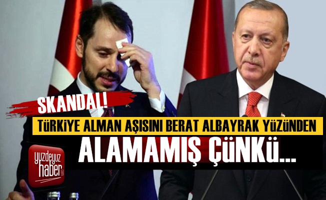 'Alman Aşısını Berat Albayrak Yüzünden Alamıyoruz'