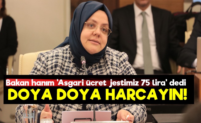 'Asgari Ücret Jestimiz 75 Lira…'