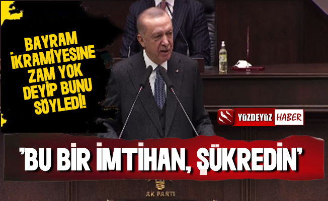 'Bayram İkramiyesine Zam Yok, Şükredin…'