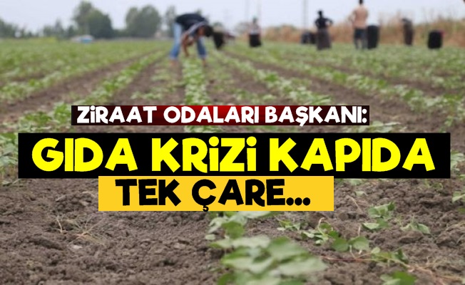 'Gıda Krizi Kapıda, Tek Çaremiz…'