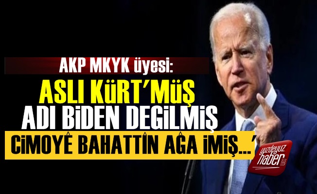 'Joe Biden Kürt'müş, Asıl Adı da…'