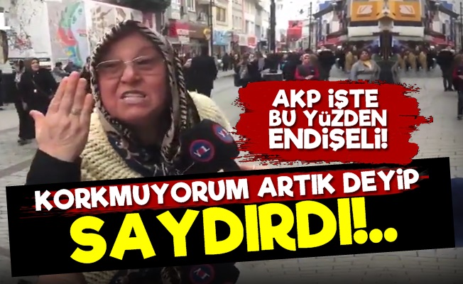 'Korkmuyorum' Deyip Saydırdı!..