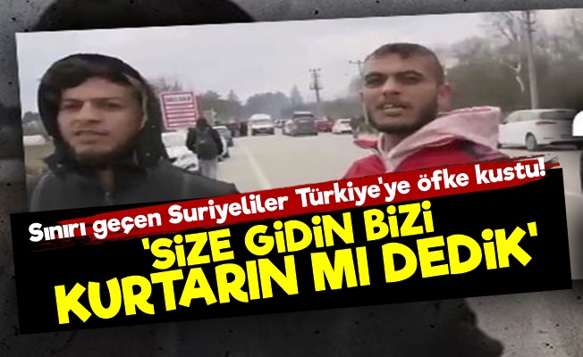 'Size Gidin Bizi Kurtarın mı Dedik?'