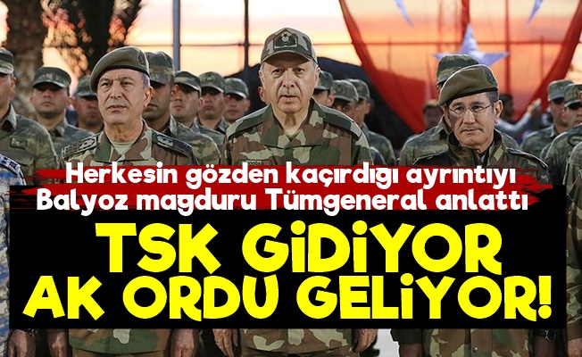 'TSK Gidiyor, AK Ordu Geliyor'