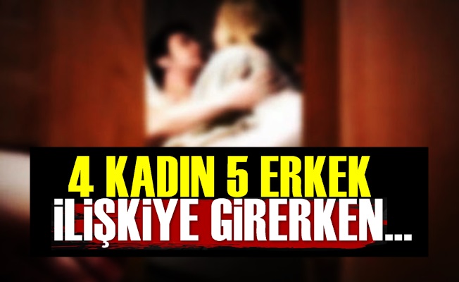 4 Kadın 5 Erkek Öyle Bir Basıldı ki…