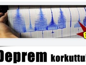 6.2’LİK DEPREM KORKUTTU!