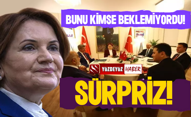 6'lı Toplantıda Akşener İddiası!