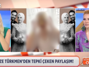 Kadir Ezildi’nin nişanlısı Gamze Türkmen’in türbansız halini sansürsüz yayınladılar