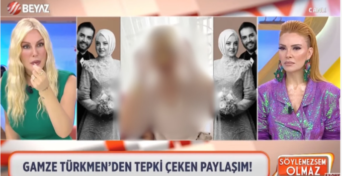 Kadir Ezildi’nin nişanlısı Gamze Türkmen’in türbansız halini sansürsüz yayınladılar