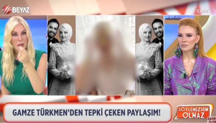 Kadir Ezildi’nin nişanlısı Gamze Türkmen’in türbansız halini sansürsüz yayınladılar