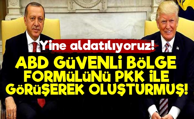 ABD Güvenli Bölgeyi PKK İle Oluşturmuş!