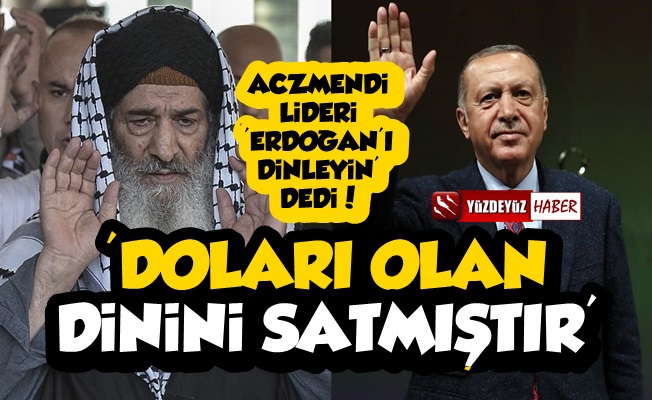 Aczimendi Lideri Müslüm Gündüz: Doları Olan Satsın Çünkü…