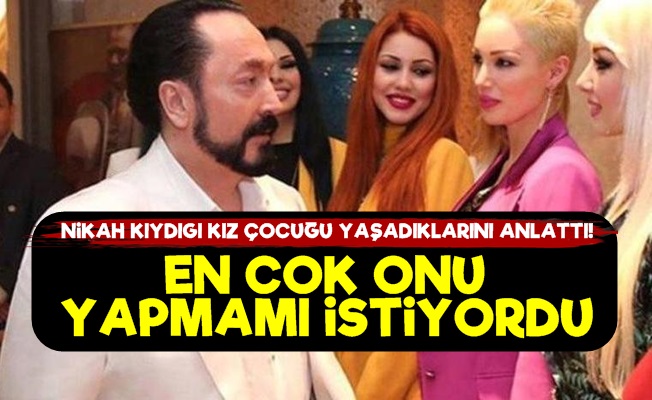 Adnan Oktar'ın Nikah Kıydığı Çocuk Konuştu!