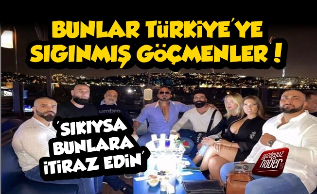 Afgan Göçmenler Boğazda Kadınlarla İçki Masasında!