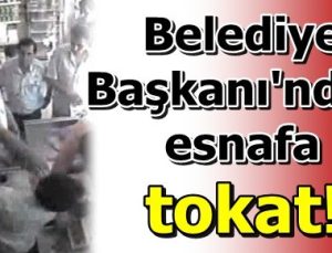 AK PARTİLİ BAŞKAN’DAN ESNAFA TOKAT…