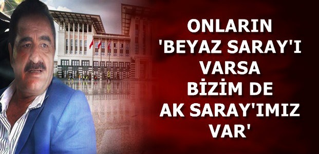 AK SARAY’A ‘İMPARATOR’ ÖVGÜSÜ…