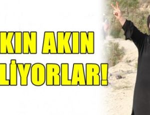 AKIN AKIN GELİYORLAR, BEDDUA EDİYORLAR!