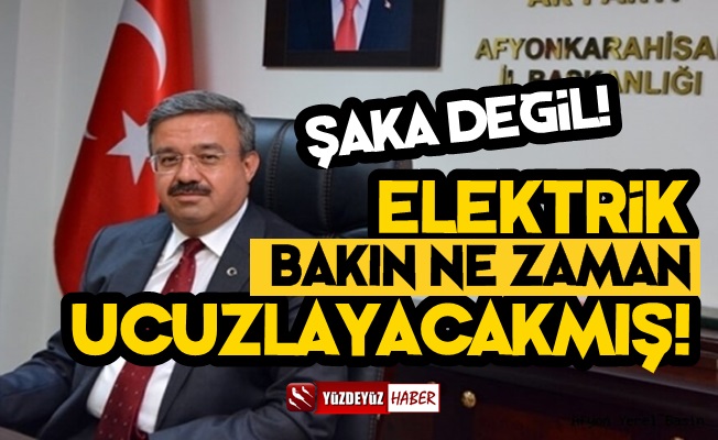 AKP Milletvekili Elektriğin Ne Zaman Ucuzlayacağını Açıkladı!