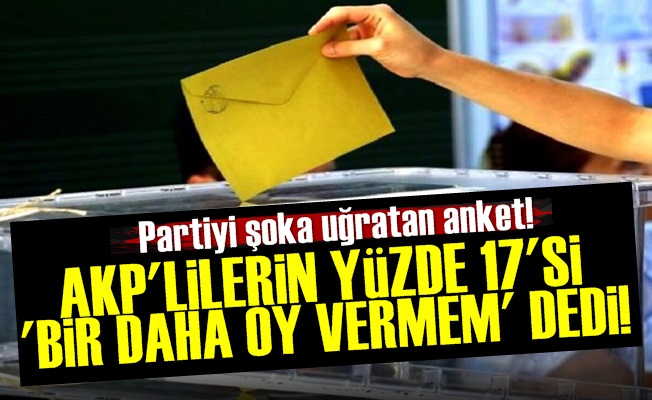 AKP Şokta! AKP'liler 'Bir Daha Oy Vermem' Dedi…