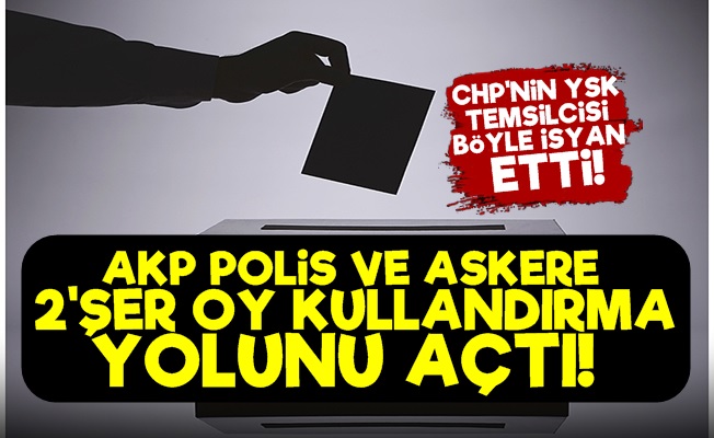 AKP Ve YSK'dan 31 Mart İçin Şok Hamle!