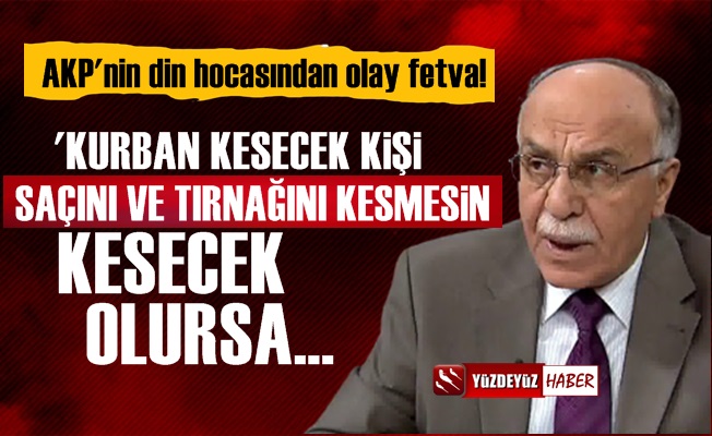 AKP Yandaşı Osman Ünlü'den Bomba Kurban Fetvası!